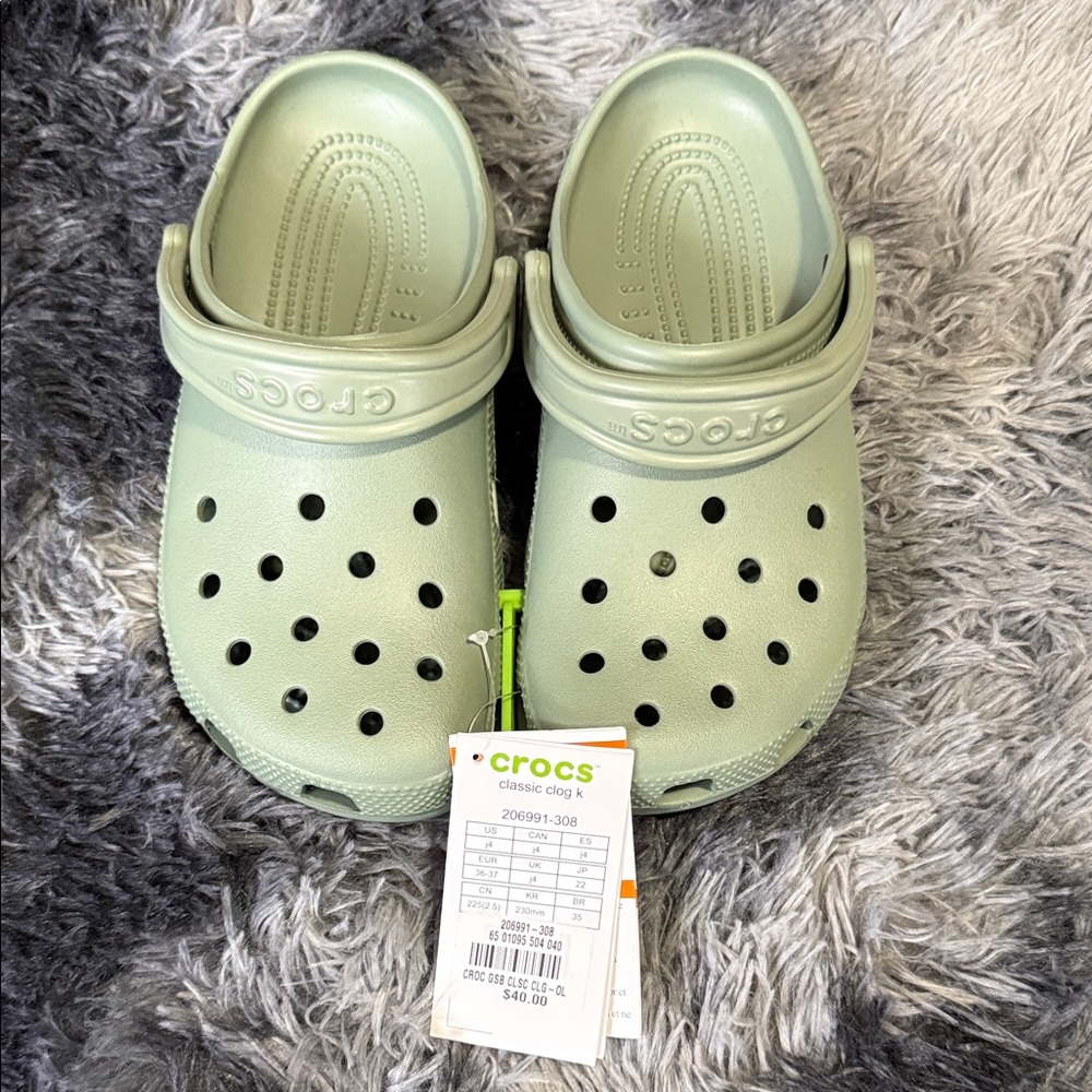 CROCS Kids Sandals - Light Green